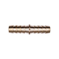 3/8" Brass Barbed Hose Coupler