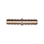 3/8" Brass Barbed Hose Coupler