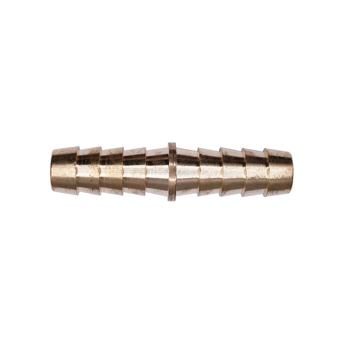 3/8" Brass Barbed Hose Coupler