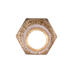 1/8" Brass To Hose Barb Male Pipe Adapter, 1/4"