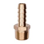 3/8" NPT Brass To Hose Barb Male Pipe Adapter