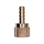 1/4" NPT Brass To Hose Barb Female Pipe Adapter