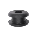 5/16" SBR (Styrene Butadiene Rubber) Grommets, 13/16", 9/16" Groove Diam, 1/2" Overall Height