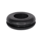1/2" SBR (Styrene Butadiene Rubber) Grommets, 3/32" Groove Width