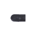 3/16" Black EPDM Rubber Vacuum Cap For Inside, 9/16"