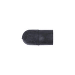3/16" Black EPDM Rubber Vacuum Cap For Inside, 9/16"