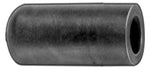 3/16" Black EPDM Rubber Vacuum Cap For Inside, 9/16"