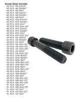 Alloy Socket Head Cap Screws - 1655 PCS