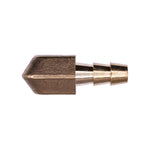 1/4" NPT Brass 90 Degree Hose Barb To Male Pipe Adapter, To Hose-Elbow, 90 Degree
