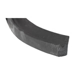 50 Feet EDPM Closed Cell Sponge Rubber Weatherstripping, Door Flange