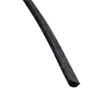 50 Feet EDPM Closed Cell Sponge Rubber Half Round, 1/4"