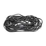 50 Feet EDPM Closed Cell Sponge Rubber Half Round, 3/8"