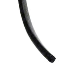 50 Feet EDPM Closed Cell Sponge Rubber Half Round, 3/8"