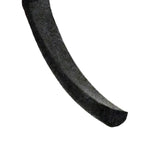 50 Feet EDPM Closed Cell Sponge Rubber Half Round, 1/2"