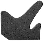 50 Feet EDPM Closed Cell Sponge Rubber Weatherstripping