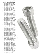Stainless Steel Socket Head Cap Screws - 1655 PCS
