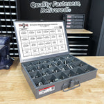 Inch 316 Stainless Hex Cap Screws, Hex Nuts, Flat & Lock Washers - 574 PCS