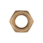 1/8" Brass Inverted Flare To Male Pipe Adapter, To Pipe-Straight, Male