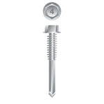 #12 Strong-Point Hex Washer Head 12-24 x 1-1/4, 410 Stainless Steel