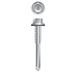 #12 Strong-Point Hex Washer Head w/Washer 12-24 x 1-1/4, 410 Stainless Steel