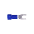 Blue Copper Vinyl Insulator Spade Term 16-14 Gauge Stud, Electro Tin Plated