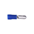 176" Blue Male Snap Plug Vinyl Insulator 16-14 Gauge