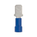 1/4" Blue Male Disconnect Tab, Insulated, Gaugeterminals