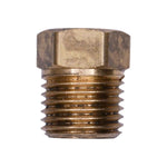 1/8" Brass Inverted Flare To Male Pipe Adapter, 3/16"