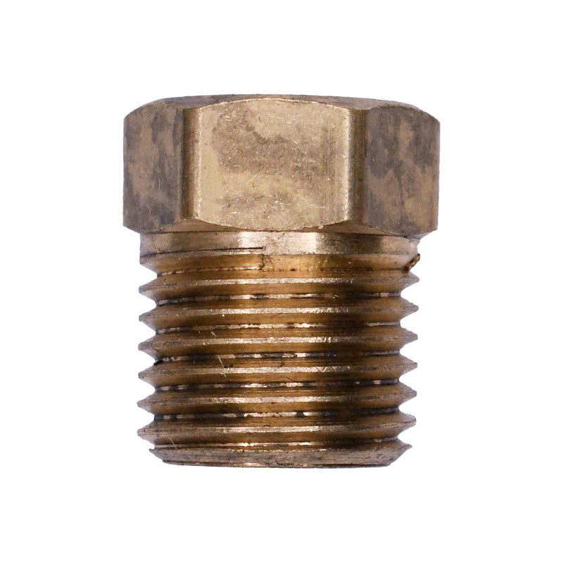 1/8" Brass Inverted Flare To Male Pipe Adapter, 3/16"