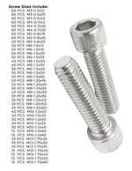 Metric Stainless A4-70 Socket Head Cap Screws - 1511 PCS