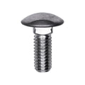 3/8"-16x1" Round Head Bumper Bolt, Zinc