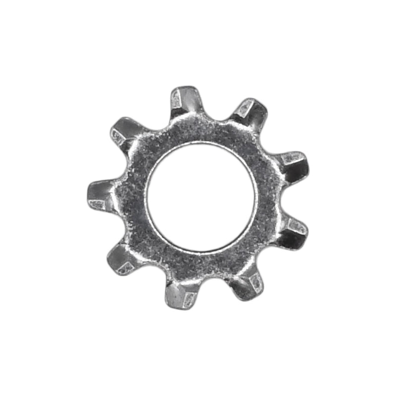 #8 Shakeproof External Lock Washers, 3/8" OD, Zinc