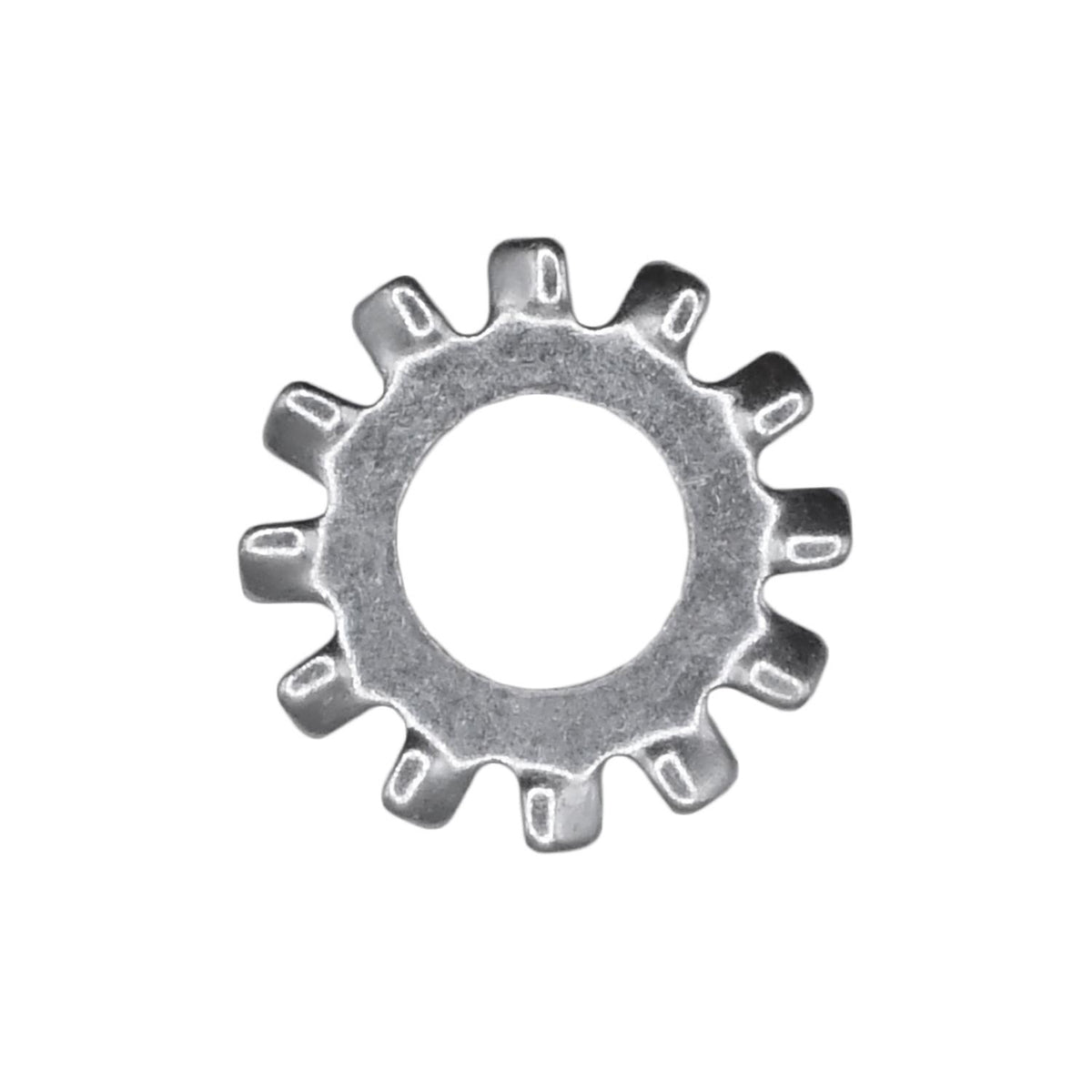 #12 Shakeproof External Lock Washers, 15/32" OD, Zinc