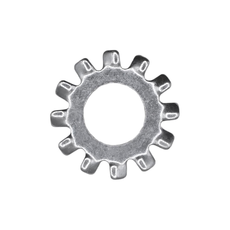 #12 Shakeproof External Lock Washers, 15/32" OD, Zinc