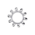 #14 Shakeproof External Lock Washers, 1/2" OD, Zinc