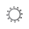 7/16" Shakeproof External Lock Washers, 3/4" OD, Zinc