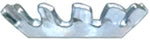 #6 Countersunk Shakeproof External Lock Washer, 9/32" OD, Zinc