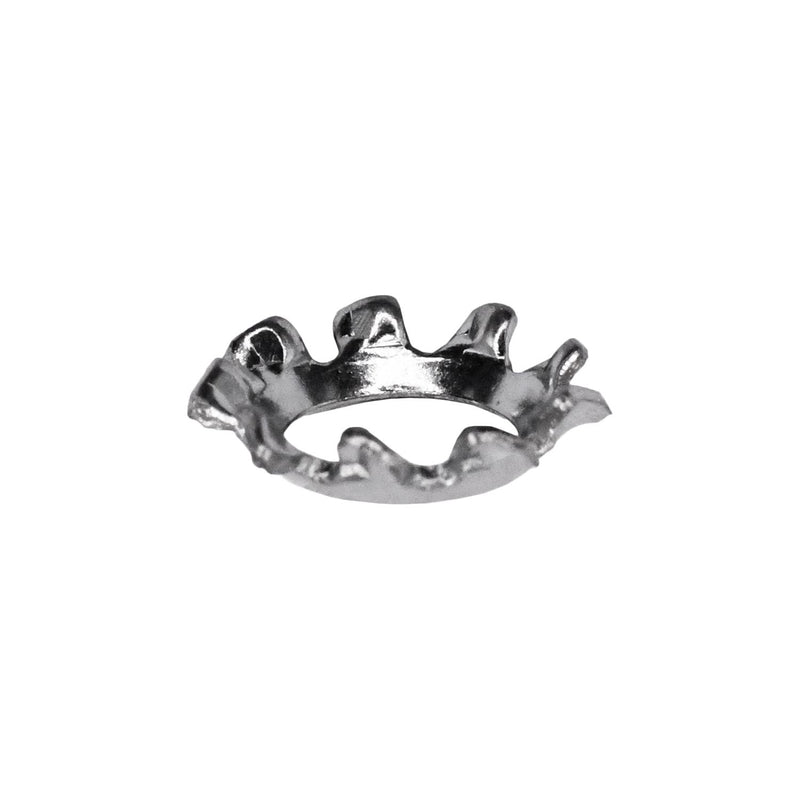 #10 Countersunk Shakeproof External Lock Washer, 11/32" OD, Zinc