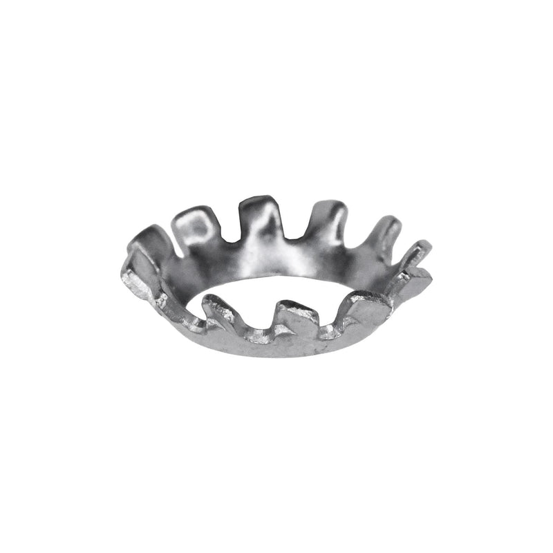 #14 Countersunk Shakeproof External Lock Washer, 7/16" OD, Zinc