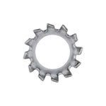 #14 Countersunk Shakeproof External Lock Washer, 7/16" OD, Zinc