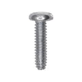 #10-24x3/4" Slotted Pan Head Type F Thread Cutting Screw, Zinc Chromate