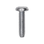 #10-24x3/4" Slotted Pan Head Type F Thread Cutting Screw, Zinc Chromate