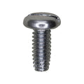 1/4"-20x5/8" Slotted Pan Head Type F Thread Cutting Screw, Zinc Chromate