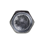 3/8"x1" Indented Hex Head Af Tapping Screw, Type A/AB, Zinc Chromate
