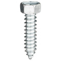 3/8"x1-1/2" Indented Hex Head Af Tapping Screw, Type A/AB, Zinc Chromate