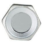 3/8"x1-1/2" Indented Hex Head Af Tapping Screw, Type A/AB, Zinc Chromate