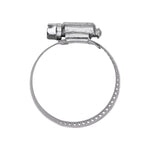3/4" 300 Stainless Steel Band & Saddle, Steel Screw Hex Worm Gear Type Hose Clamp Size, Plated Screw & Housing