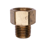 1/4" NPT Brass Inverted Flare To Male Pipe Adapter