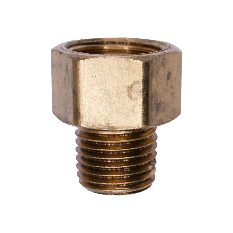 1/4" NPT Brass Inverted Flare To Male Pipe Adapter