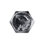 1/4"-20x1" Hex Head Grade 5 Cap Screw, Zinc Chromate